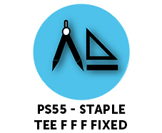 CAD Tech Tile - PS55 - STAPLE TEE F F F FIXED
