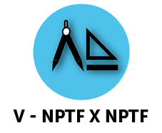 CAD Tech Tile - V - NPTF X NPTF