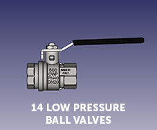 14 Low Pressure Ball Valves