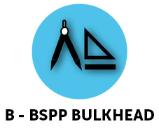 CAD Tech_B - BSPP BULKHEAD